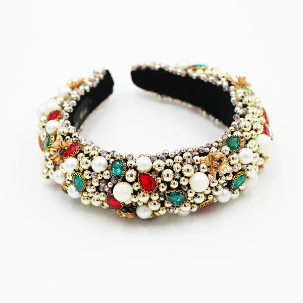 Diadema Barroca Elegante Estilo Europeo Americano