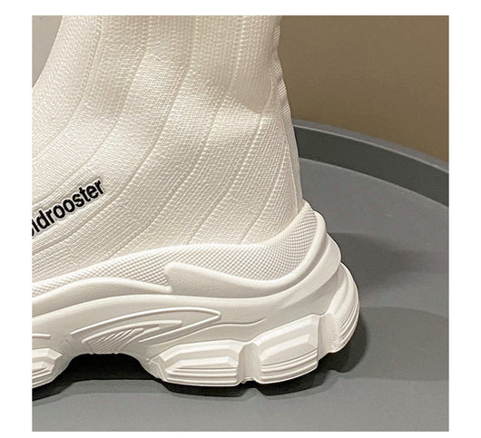 Botas Deportivas de Suela Gruesa con Altura Aumentada y Tecnología Flyknit - Image 13