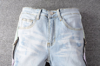 Pantalones Vaqueros Rotos Estilo Urbano para Hombre - Image 11