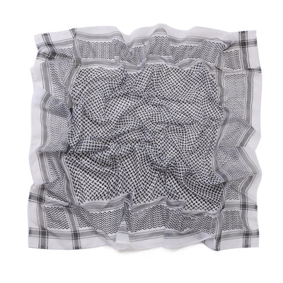 Pañuelo Cuadrado Grande Jacquard Patrón Onda para Hombre - Image 3