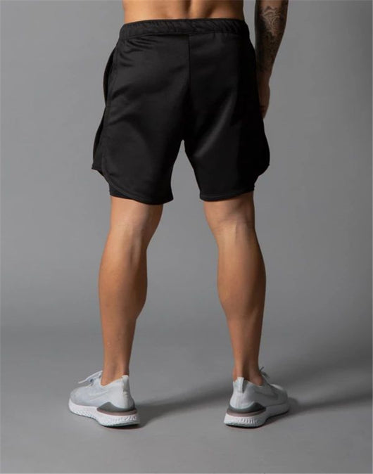 Shorts de Secado Rápido con Doble Capa - Image 8