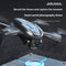 Professional Drone with Three Cameras and Optical Flow Positioning