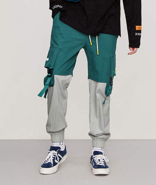 Overol para Hombre con Bolsillos de Contraste y Hebilla Funcional - Image 5