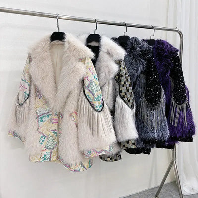 Abrigo Largo de Lana de Cordero para Mujer - Diseño Elegante y Cálido - Image 19