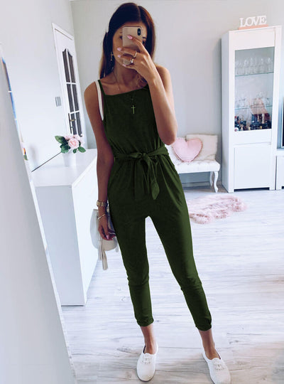 Jumpsuit con Tirantes Ajustables de Encaje - Image 23