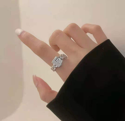 Hebilla de Cinturón con Diseño Micro Incrustado Zirconia Estilo Japonés y Coreano - Image 8