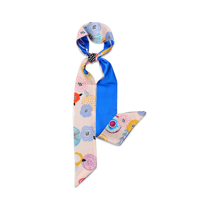 Pañuelo de Seda Delgado para Mujer - Bufanda Decorativa Transpirable - Image 20