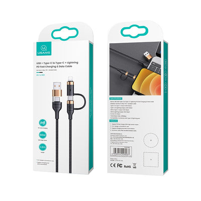 Cable de Carga Rápida 4 en 1 PD - Conectores Duales Universal - Image 7