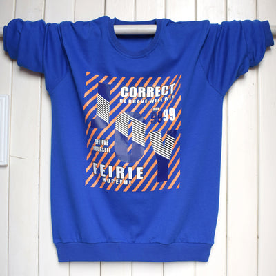 Camiseta Oversized de Algodón con Manga Larga para Niños - Image 11