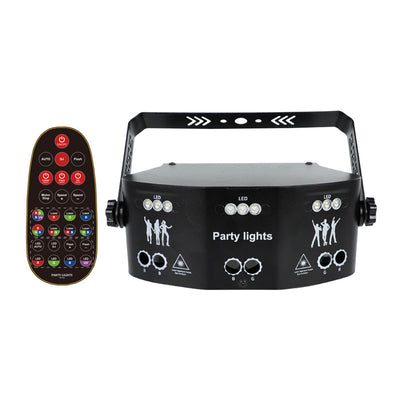 Luces LED Giratorias Multicolor con Sensor de Voz para Karaoke - Image 12