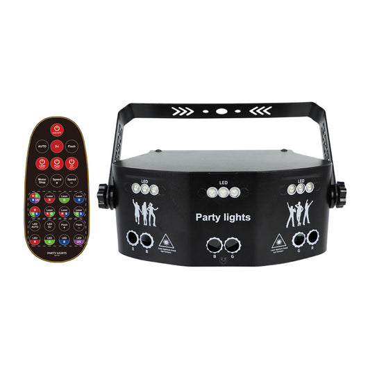 Luces LED Giratorias Multicolor con Sensor de Voz para Karaoke - Image 12