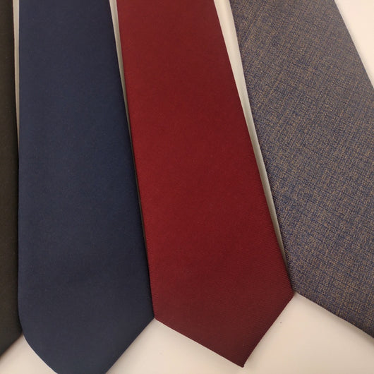 Corbata Azul Marino Clásica para Hombre - Image 26