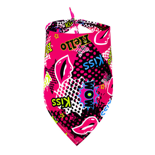 Pañuelo Triangular Absorbente para Perros - Diseño Frutas de Verano - Image 11