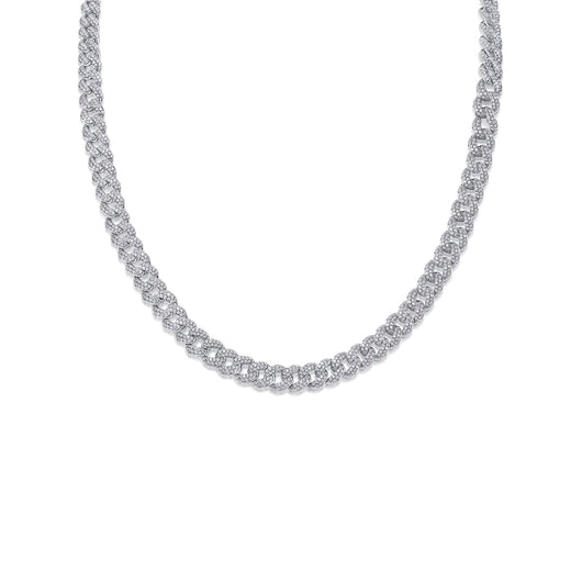Collar Colgante Isla de Plata - Joyería de Lujo con Moissanita Premium y Plata S925 - Image 2