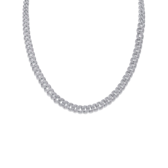 Collar Colgante Isla de Plata - Joyería de Lujo con Moissanita Premium y Plata S925