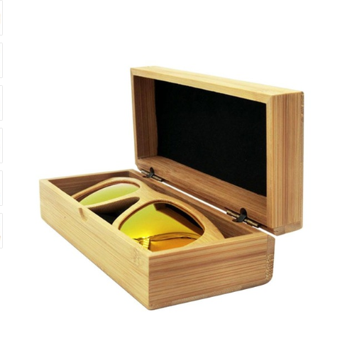 Estuche para Gafas de Madera Natural