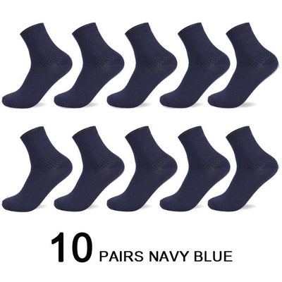 Calcetines Ejecutivos de Fibra de Bambú para Hombre Transpirables - Image 15