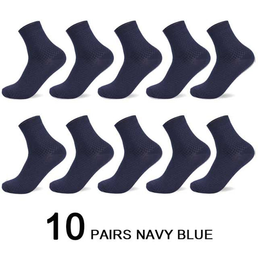 Calcetines Ejecutivos de Fibra de Bambú para Hombre Transpirables - Image 15