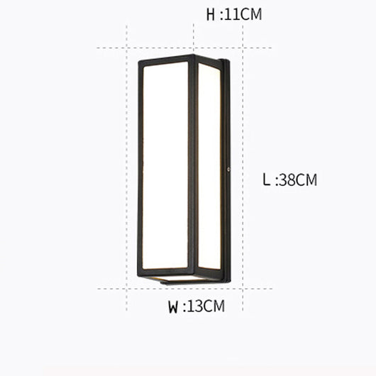 Lámpara de Pared Exterior Aluminio - Iluminación Frontal Villa - Image 8