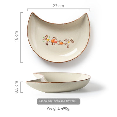 Plato de Cerámica Luna para la Mesa - Vajilla Decorativa - Image 6