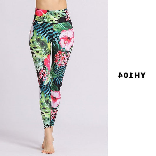Pantalones de Yoga Estampado Tie-Dye - Image 3