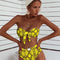 Yellow snake pattern