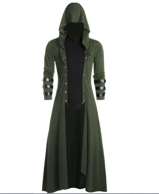 Traje de Noche Gótico Vintage para Hombre - Image 11