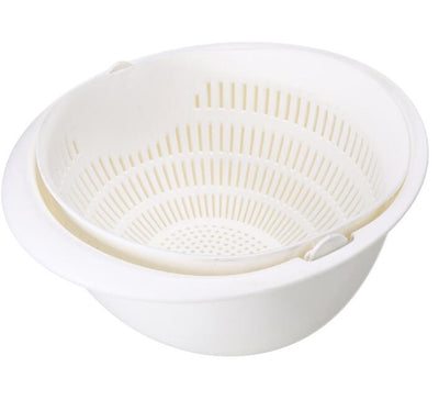 Canasta Dual para Fregadero de Cocina con Drenaje - Image 12