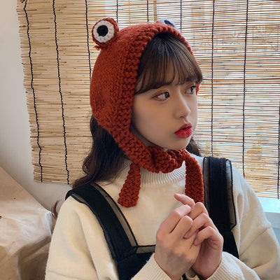 Gorro de Lana Rana Ojos Grandes - Image 11