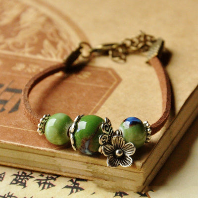 Pulsera de Cerámica Artesanal Hecha a Mano
