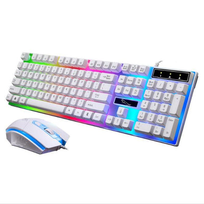 Set Teclado y Ratón Mecánico Gaming con Iluminación LED Suspendida - Image 6