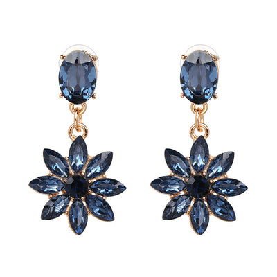 Aretes Retro de Perla y Diamante en Aleación - Image 16