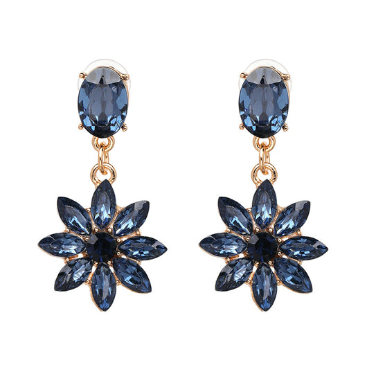 Aretes Retro de Perla y Diamante en Aleación - Image 16