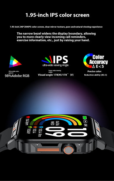 Reloj Deportivo Inteligente con Llamadas y Contador de Pasos - Image 21