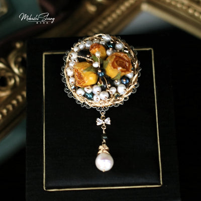 Broche Floral de Rosa - Accesorio Elegante para Corbata y Solapa - Image 3