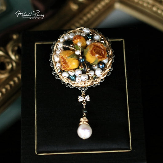 Broche Floral de Rosa - Accesorio Elegante para Corbata y Solapa - Image 3