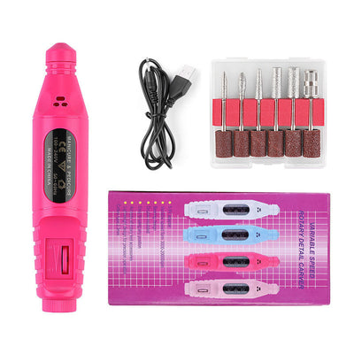 Pulidor de Uñas Portátil USB - Herramienta de Manicura Profesional - Image 22