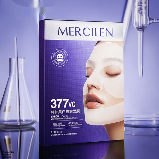 Mascarilla Facial Blanqueadora Antiarrugas - Pack 5 Unidades 40ml - Image 2