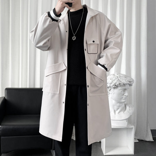 Abrigo Largo Elegante para Hombre Over Knee