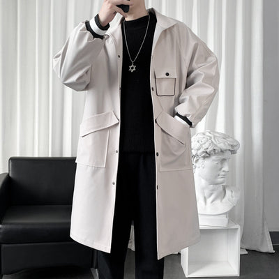 Abrigo Largo Elegante para Hombre Over Knee