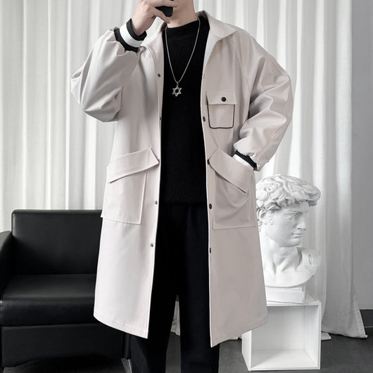 Abrigo Largo Elegante para Hombre Over Knee