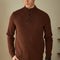 Suéter Grueso con Cuello Tipo Polo - Colección Otoño Invierno