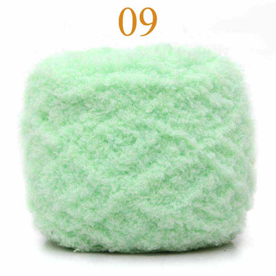 Bufanda de Cachemira Coral Tejida a Mano - Hilo de 3 Hebras con Orilla Delicada - Image 44