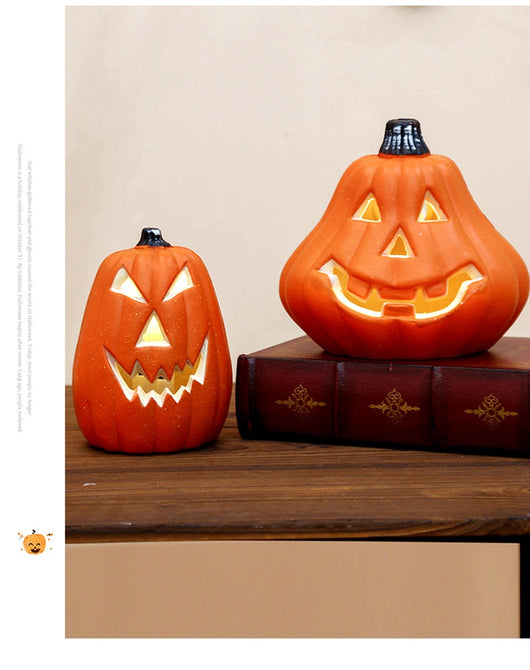 Linterna Decorativa de Calabaza Halloween para Escritorio - Image 22