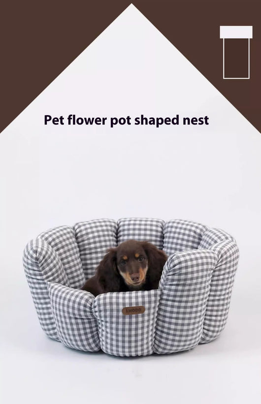 Cama Cuadriculada para Mascotas Todo Clima - Image 7