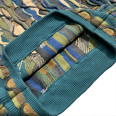 Suéter Jacquard Retro con Patrón de Amargón en Relieve para Hombre - Image 9