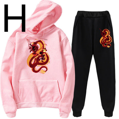 Conjunto Deportivo de Dos Piezas en Fleece Estampado - Image 2