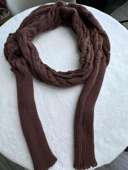 Chal Tejido Cálido Otoño-Invierno con Mangas Caladas para Mujer - Image 23