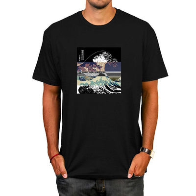Playera The Great Wave Hip Hop para Hombre - Image 11