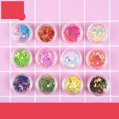 Set de Purpurina DIY 12 Colores Brillantes - Image 9
